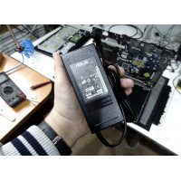 Блок питания для Asus K50AB с сетевым кабелем