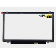 Матрица для ноутбука HP 14-BP016UR IPS 1920x1080 (Full HD) 30pin 60гц ушки вверх/вниз
