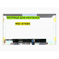 Матрица для MSI GT685 40pin 1366x768 (HD) TN