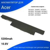Аккумулятор для ноутбука Acer q5wph (AS10D31)