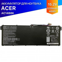 Аккумулятор AC14B3K для ноутбука Acer AN515-52 48Wh, 3220mAh, 15.2V
