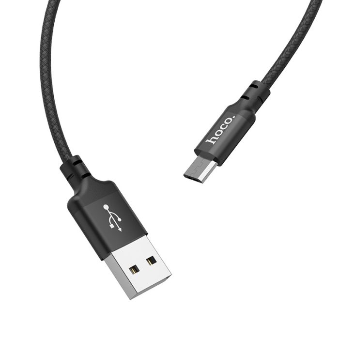 Кабель MicroUSB HOCO X14 Times speed micro 2m black