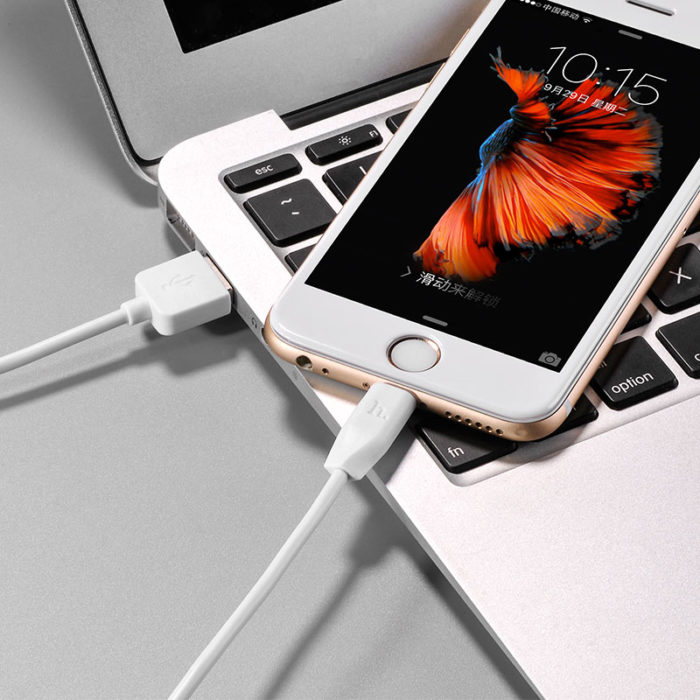 Кабель Lightning HOCO X1 Rapid Lightning 3m white