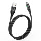 Кабель MicroUSB HOCO U93 Shadow charging data cable for Micro black