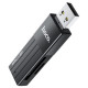 USB HUB Hoco HB20 Mindful 2-in-1card reader(USB3.0) black