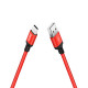 Кабель Type-C HOCO X14 Times speed type-C 1m red-black