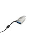 Кабель MicroUSB HOCO OTG UA10 Micro-USB OTG adapter pearl nickel
