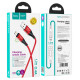 Кабель HOCO U93 Shadow charging data cable for iP red