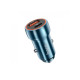 АЗУ HOCO Z46A Blue whale PD20W+QC3.0 car charger sapphire blue