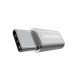 Переходник BOROFONE BV4 MicroUSB to Type-C Adapter Silver
