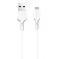 Кабель Lightning HOCO X13 Easy lightning 1m white