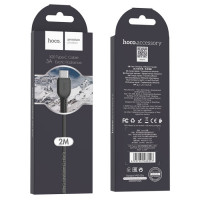 Кабель Type-C HOCO X20 Flash Type-C charging cable(L=2M) black