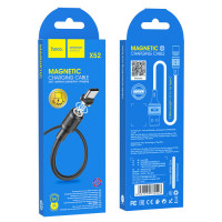 Кабель Type-C HOCO X52 Sereno magnetic Type-C black