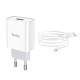 СЗУ HOCO C81A Asombroso single port charger set 2.1A (iP)(EU) white