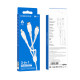 Кабель Borofone BX71 3-in-1 charging cable(iP+Micro+Type-C) white