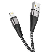 Кабель HOCO X57 Blessing charging data cable for iP black