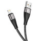 Кабель HOCO X57 Blessing charging data cable for iP black