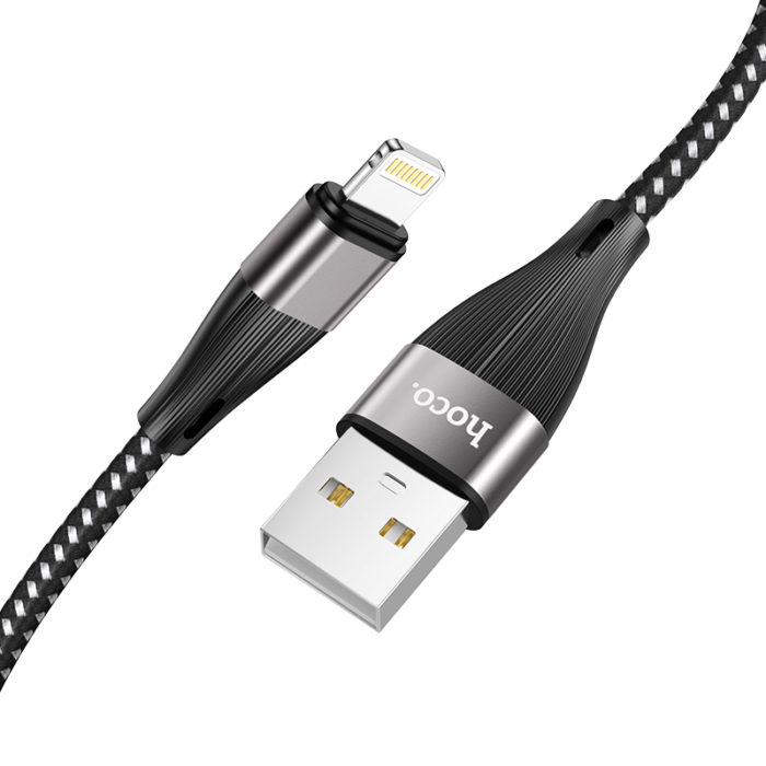 Кабель HOCO X57 Blessing charging data cable for iP black