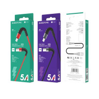 Кабель Type-C Borofone BX32 Munificent charging data cable Black