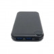 Power Bank Hoco DB17 ATLAS 2USB /Micro / Type-C / LCD 10.000mAh Black