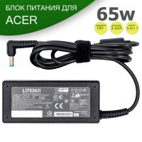 Блок питания для ноутбука Acer 19V 3.42A 5.5x1.7 с сетевым кабелем
