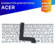 Клавиатура для ноутбука Acer Aspire M5-481PTG, M5-481TG черная с подсветкой