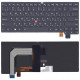 Клавиатура для Lenovo ThinkPad 13 (Gen 2) черная с подсветкой