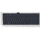 Клавиатура для ноутбука Asus K501LB черная с подсветкой