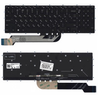 Клавиатура для Dell P35E черная с подсветкой
