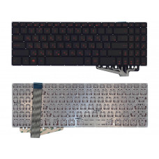 Клавиатура для ноутбука Asus X570 с подсветкой