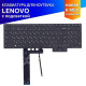Клавиатура для Lenovo IdeaPad Gaming 3 15ACH6 черная с подсветкой