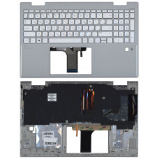 Клавиатура для HP Pavilion 15-ER Серебро топкейс