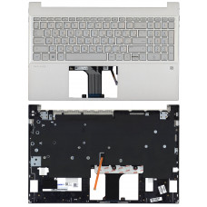 Клавиатура для HP Pavilion 15-EG 15-EH топкейс Золото