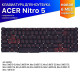 Клавиатура для Acer Nitro 5 AN515-43 с подсветкой