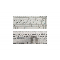 Клавиатура для Asus U3, F9, F6, F6A, F6E, F6H, F6S Series. Г-образный Enter. Белая, без рамки. PN: K030462Q1.