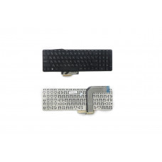 Клавиатура для HP 15-v000, 15-p000, 17-f000, HP 15-k Series. Плоский Enter. Черная, без рамки. PN: SG-59680-XUA.