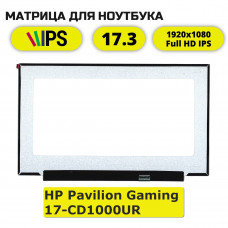 Матрица для HP Pavilion Gaming 17-CD1000UR (60 Гц) (FullHD IPS)