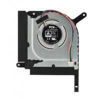 Вентилятор (кулер) для ноутбука Asus TUF Gaming A15 FX506HE FA506QM FA506IC, A17 FA706IC GPU левый