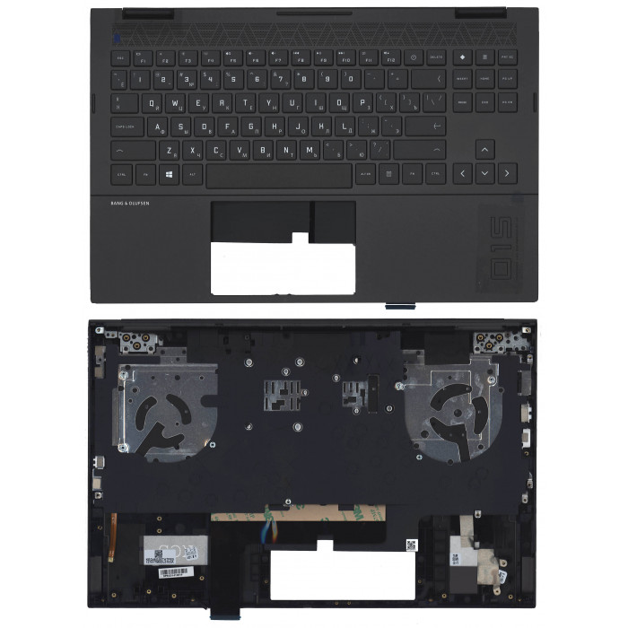Клавиатура для HP Omen 15-EN Черный топкейс