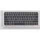 Клавиатура для HP Pavilion dm3 dm3-1000 черная с бронзовой рамкой