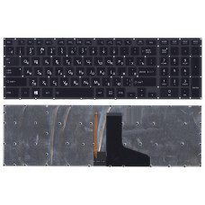 Клавиатура для Toshiba Satellite P70 черная с подсветкой
