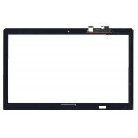 Сенсорное стекло (тачскрин) для Asus VivoBook S550CB S550 5345S FPC-1 черное