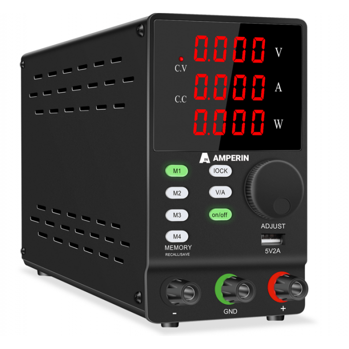 Программируемый лабораторный блок питания Amperin AI-MW3010 30V, 10A