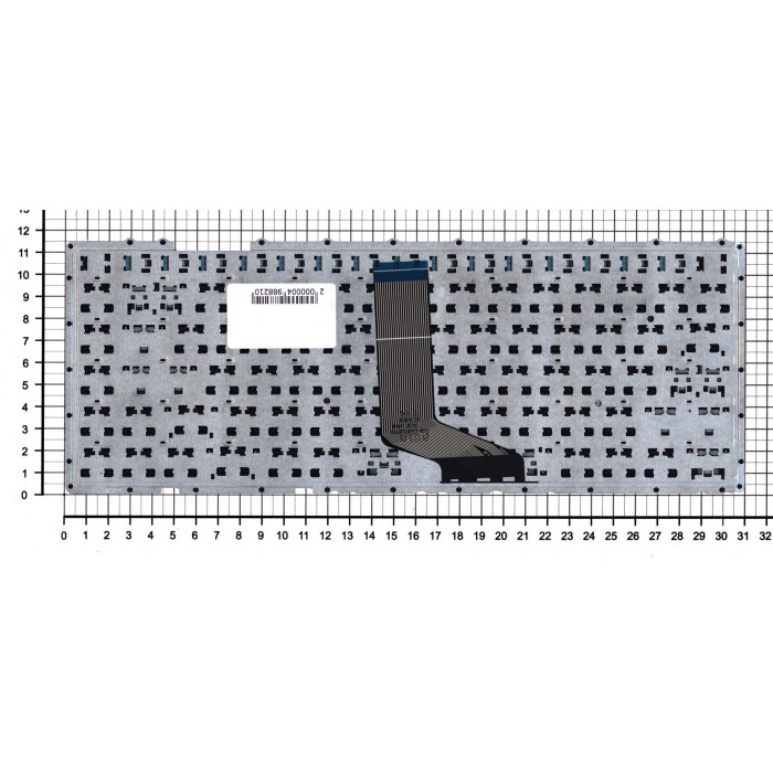 Клавиатура для Asus Pro P2440UA черная