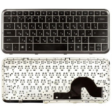 Клавиатура для HP Pavilion dm3 dm3-1000 черная с серой рамкой