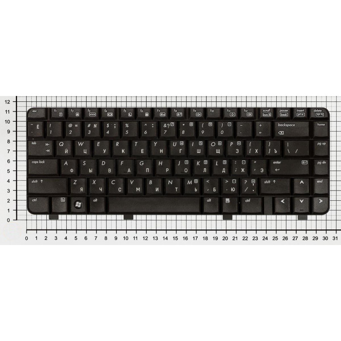 Клавиатура для HP Pavilion DV4-1000 черная