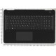 Клавиатура для HP 15-BC топкейс белый шрифт