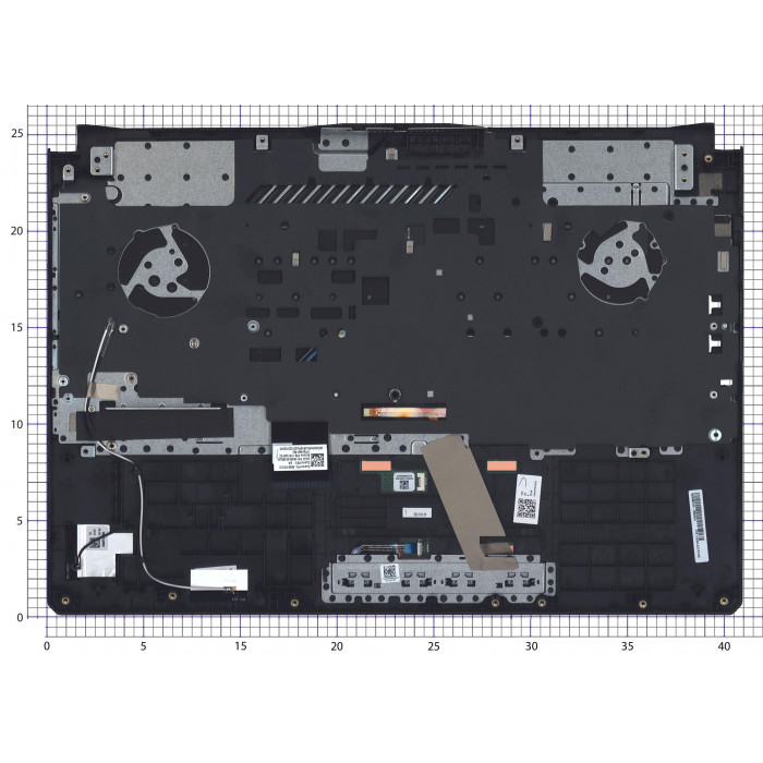 Клавиатура для Asus TUF Gaming F15 FX506 топкейс черный