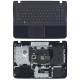 Клавиатура для Samsung SF411 SF410 черная топ-панель синяя
