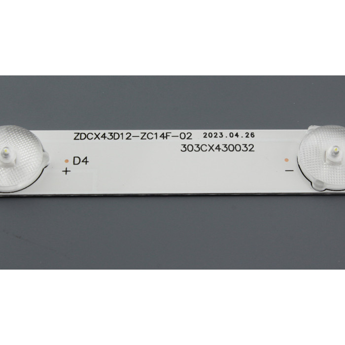 Светодиодная подсветка TV 43" HL-00430A28-1201S-01 (комплект 4шт)